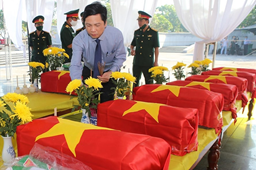 TÌM ĐƯƠC 9 HÀI CỐT ĐÔNG ĐỘI HY SINH Ở QUẢNG TRỊ